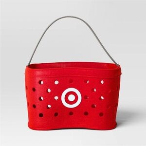 8-Inch Plush Target Basket Halloween Trick-or-Treat Pail - Hyde & EEK! Boutique